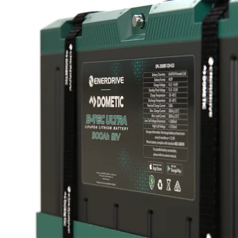 ENERDRIVE B-TEC ULTRA LITHIUM BATTERY 200/300AMP 12V-G3